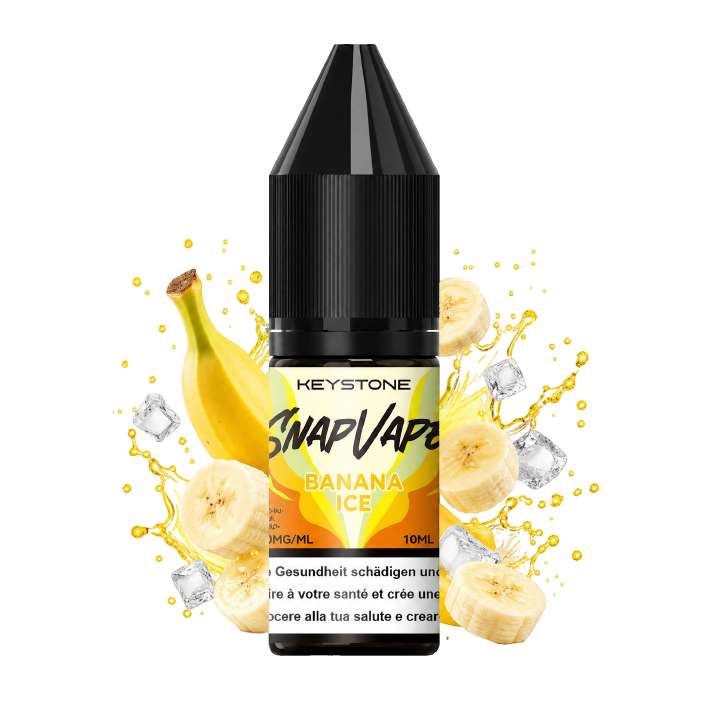 SnapVape Banana Ice E-Liquid 10 ml