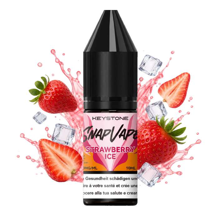 SnapVape Strawberry Ice E-Liquid 10 ml