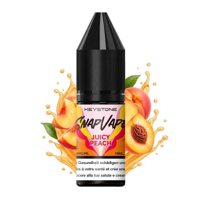 SnapVape Juicy Peach E-Liquid 10 ml